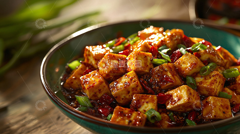 高清大图下载【趣麦麦图】香辣豆腐块