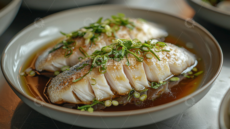 高清大图下载【趣麦麦图】清蒸鱼