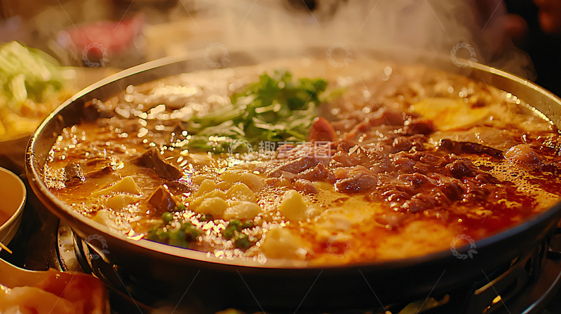 高清大图下载【趣麦麦图】沸腾的火锅