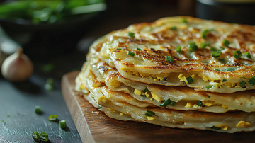 香喷喷的葱油饼