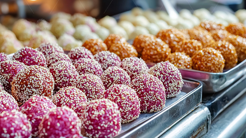 高清大图下载【趣麦麦图】芝麻球