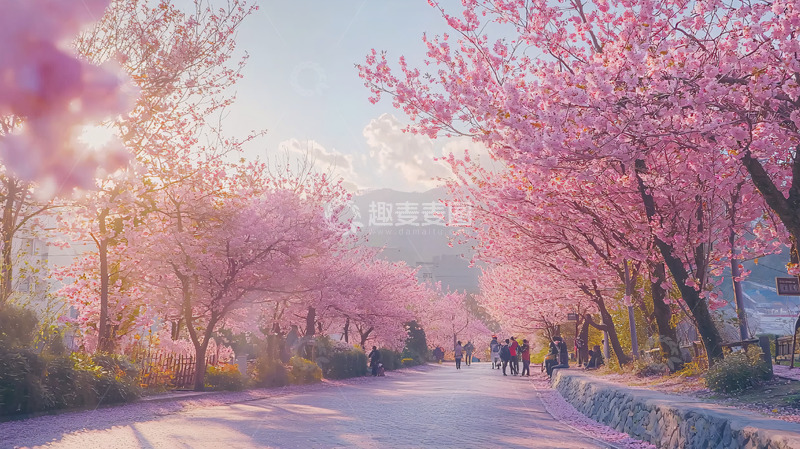 高清大图下载【趣麦麦图】樱花树