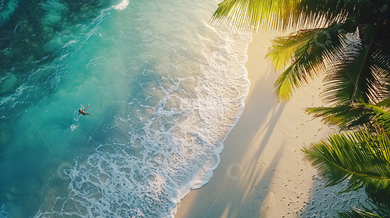 高清大图下载【趣麦麦图】海滩