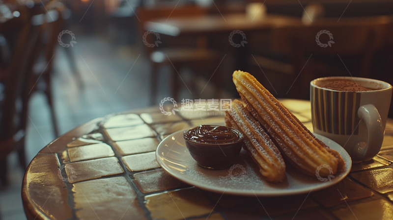 高清大图下载【趣麦麦图】咖啡馆甜点