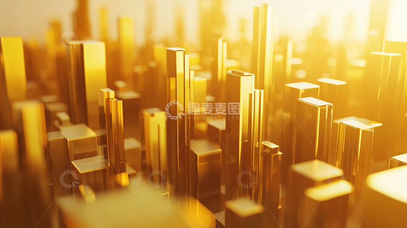 高清大图下载【趣麦麦图】金色城市