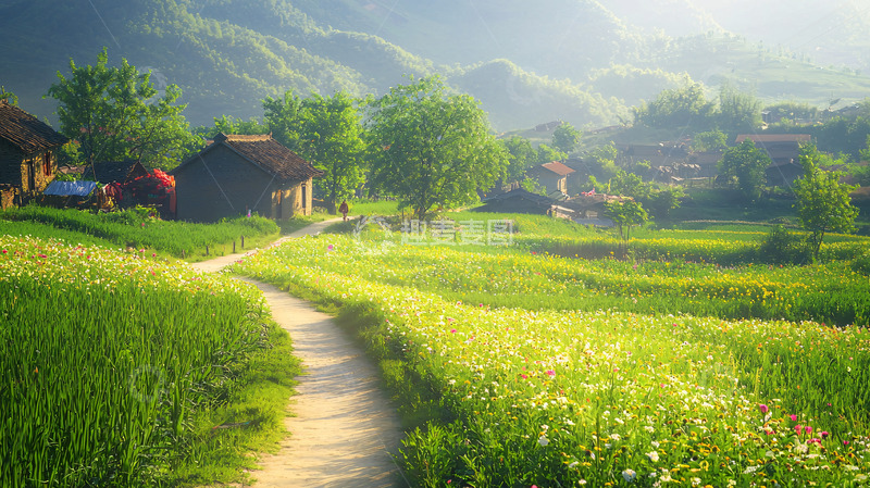 高清大图下载【趣麦麦图】田园风光5