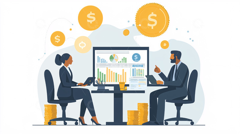 高清大图下载【趣麦麦图】商务人士洽谈