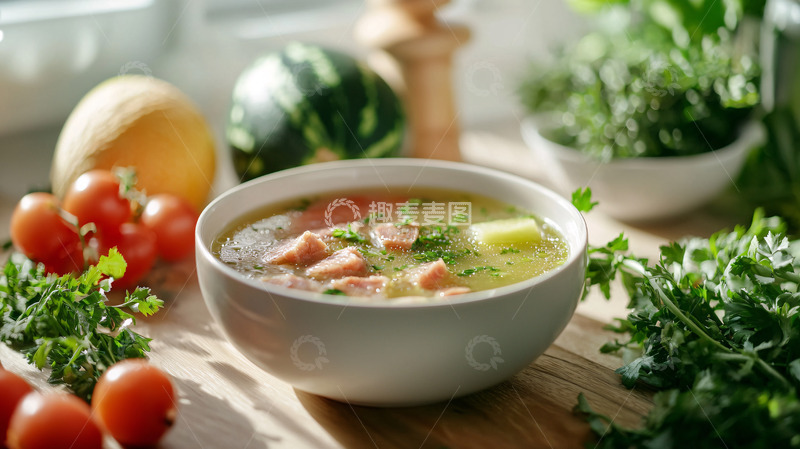 高清大图下载【趣麦麦图】蔬菜汤