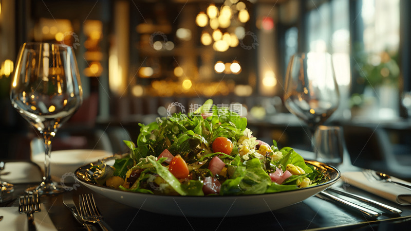 高清大图下载【趣麦麦图】餐厅美食沙拉