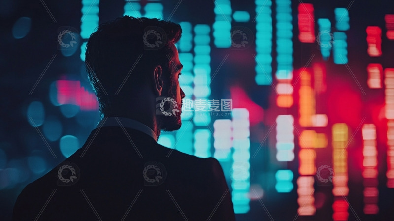 高清大图下载【趣麦麦图】金融市场