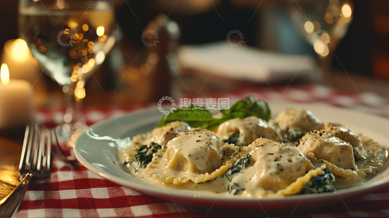 高清大图下载【趣麦麦图】意式餐厅美食