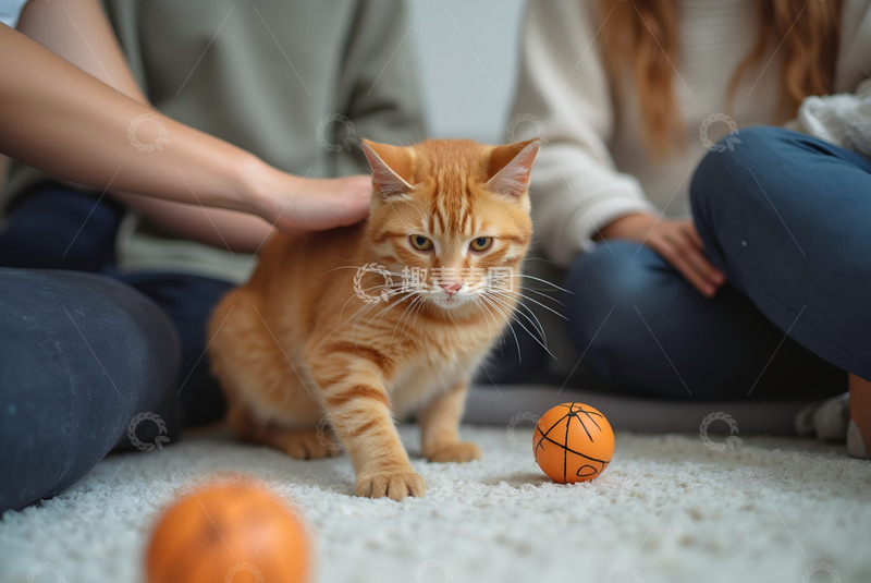 高清大图下载【趣麦麦图】 粘人的狸花猫 1