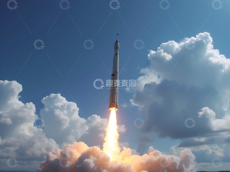 高清大图下载【趣麦麦图】洲际弹道导弹 1