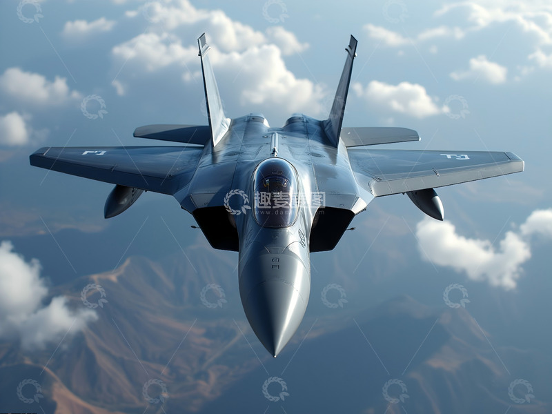 高清大图下载【趣麦麦图】酷炫的未来战机1