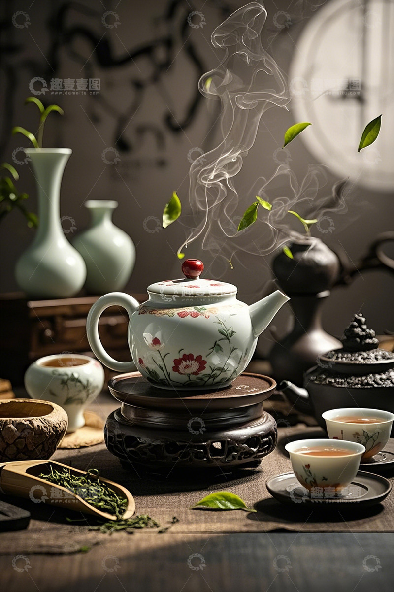 高清大图下载【趣麦麦图】茶文化茶具静物摄影图