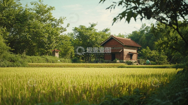 高清大图下载【趣麦麦图】田园风光7