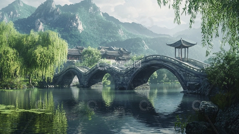 高清大图下载【趣麦麦图】水墨画