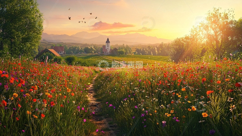 高清大图下载【趣麦麦图】田园风光25