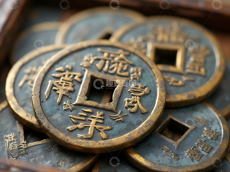 高清大图下载【趣麦麦图】明朝洪武通宝 