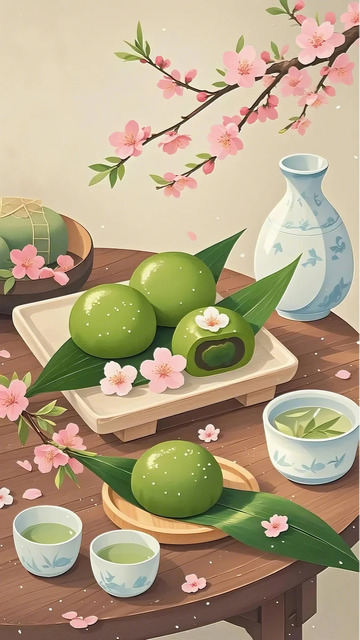 清明 青团  节气 3