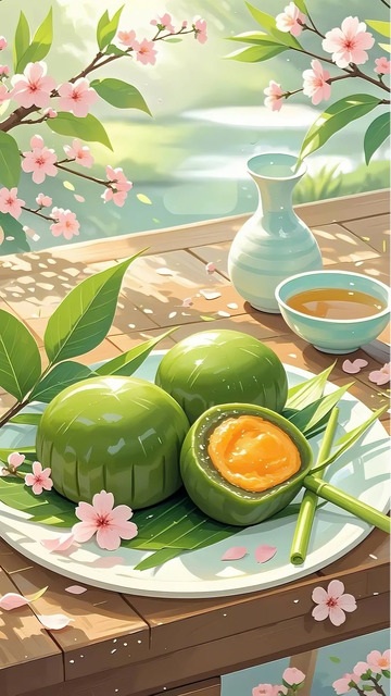 清明 青团  节气 20