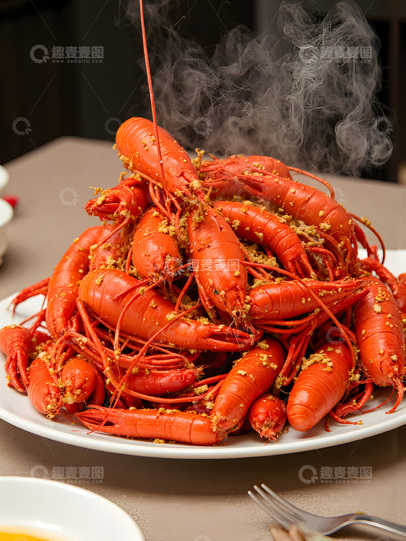 高清大图下载【趣麦麦图】小龙虾2