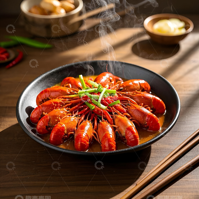 高清大图下载【趣麦麦图】小龙虾3