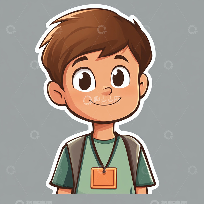 高清大图下载【趣麦麦图】招聘应聘卡通人物素材6