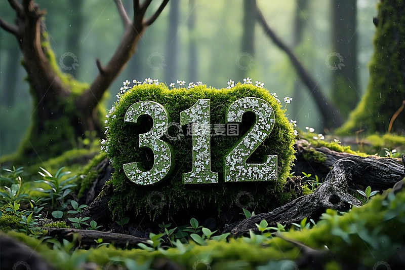 高清大图下载【趣麦麦图】312植树节森林摄影图