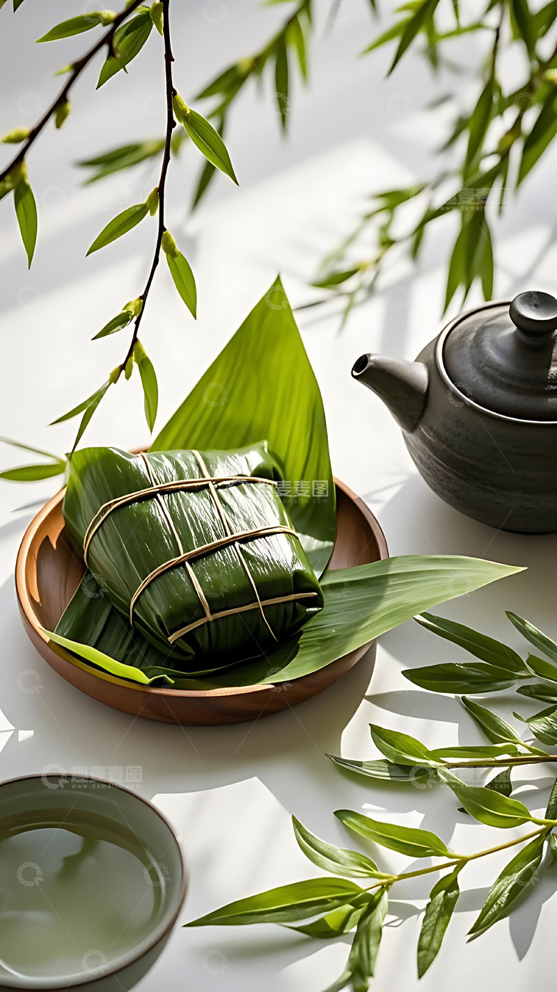 高清大图下载【趣麦麦图】清明节青团艾草高清摄影图51