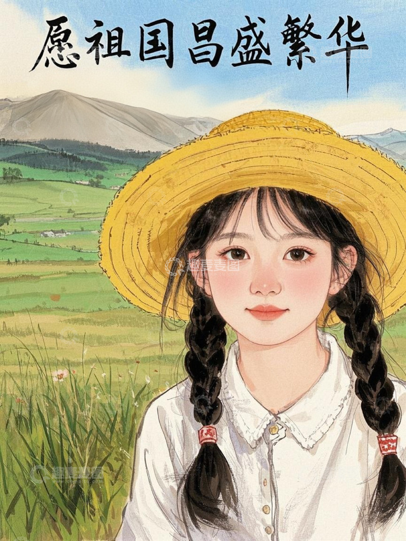 高清大图下载【趣麦麦图】可爱的小女孩2