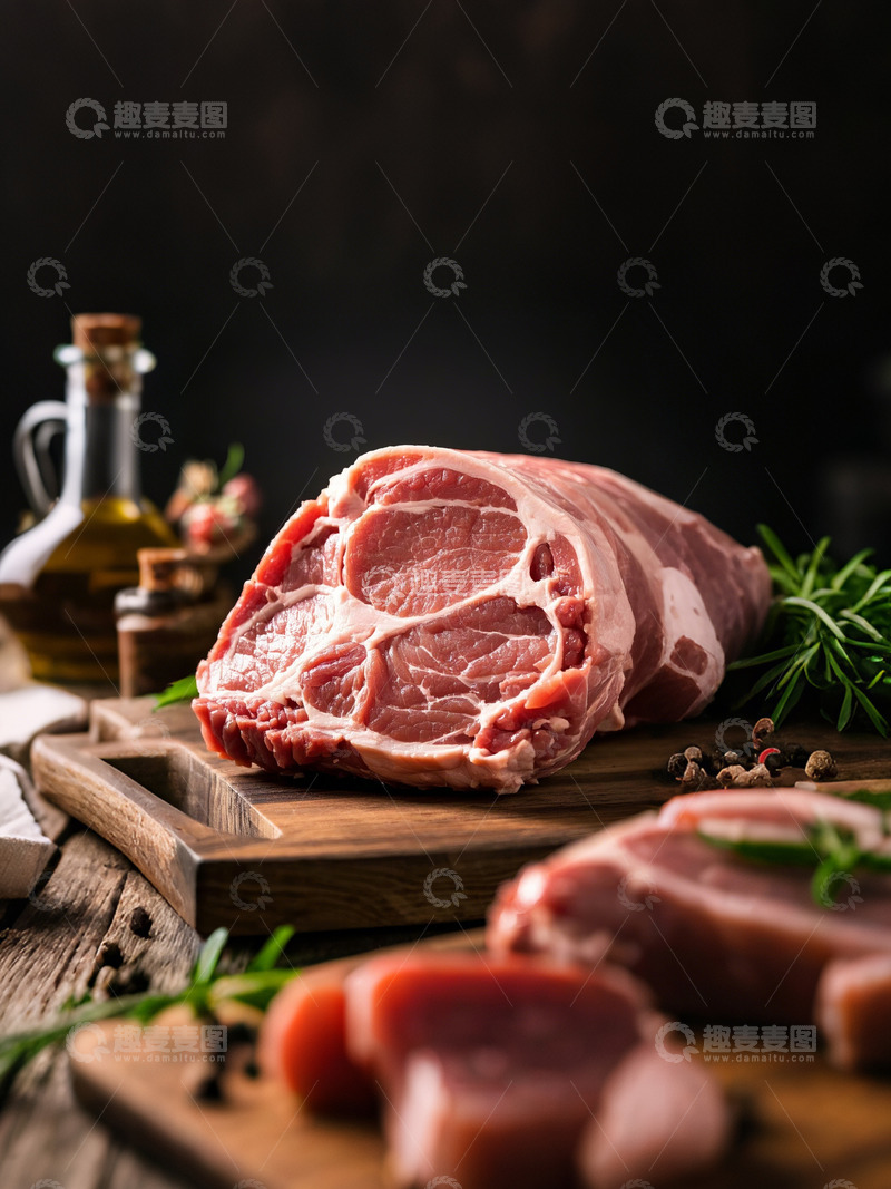 高清大图下载【趣麦麦图】生鲜猪肉3