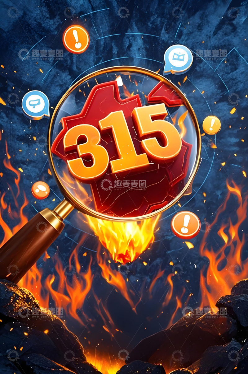 高清大图下载【趣麦麦图】315消费者权益日打假重拳出击举报海报素材宣传页7