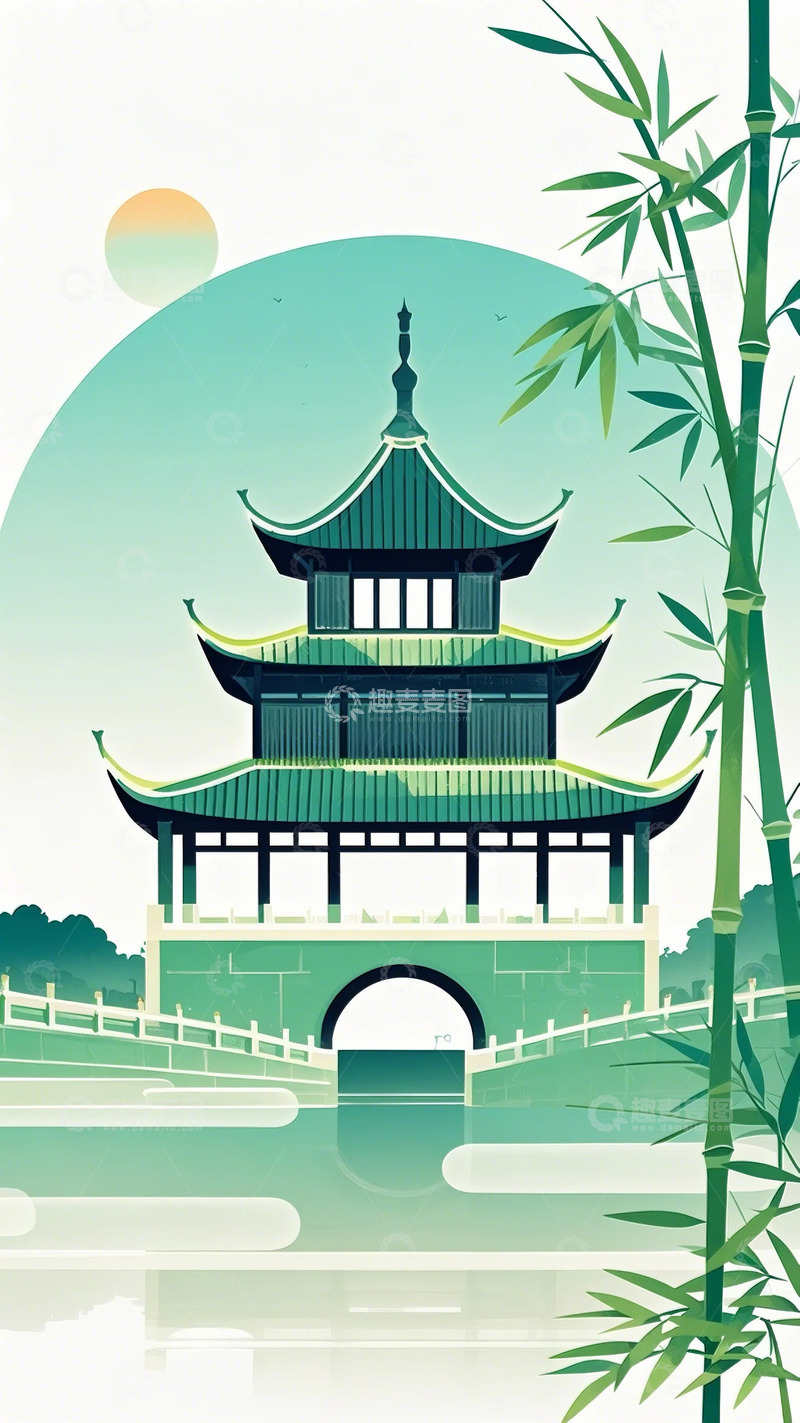 高清大图下载【趣麦麦图】贵阳甲秀楼