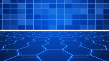 公司企业网格活动科技舞台蓝色背景