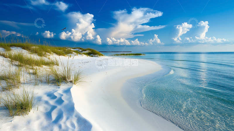 高清大图下载【趣麦麦图】海滩海景沙滩