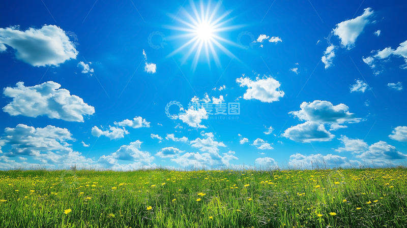 高清大图下载【趣麦麦图】草原自然景观平原植被