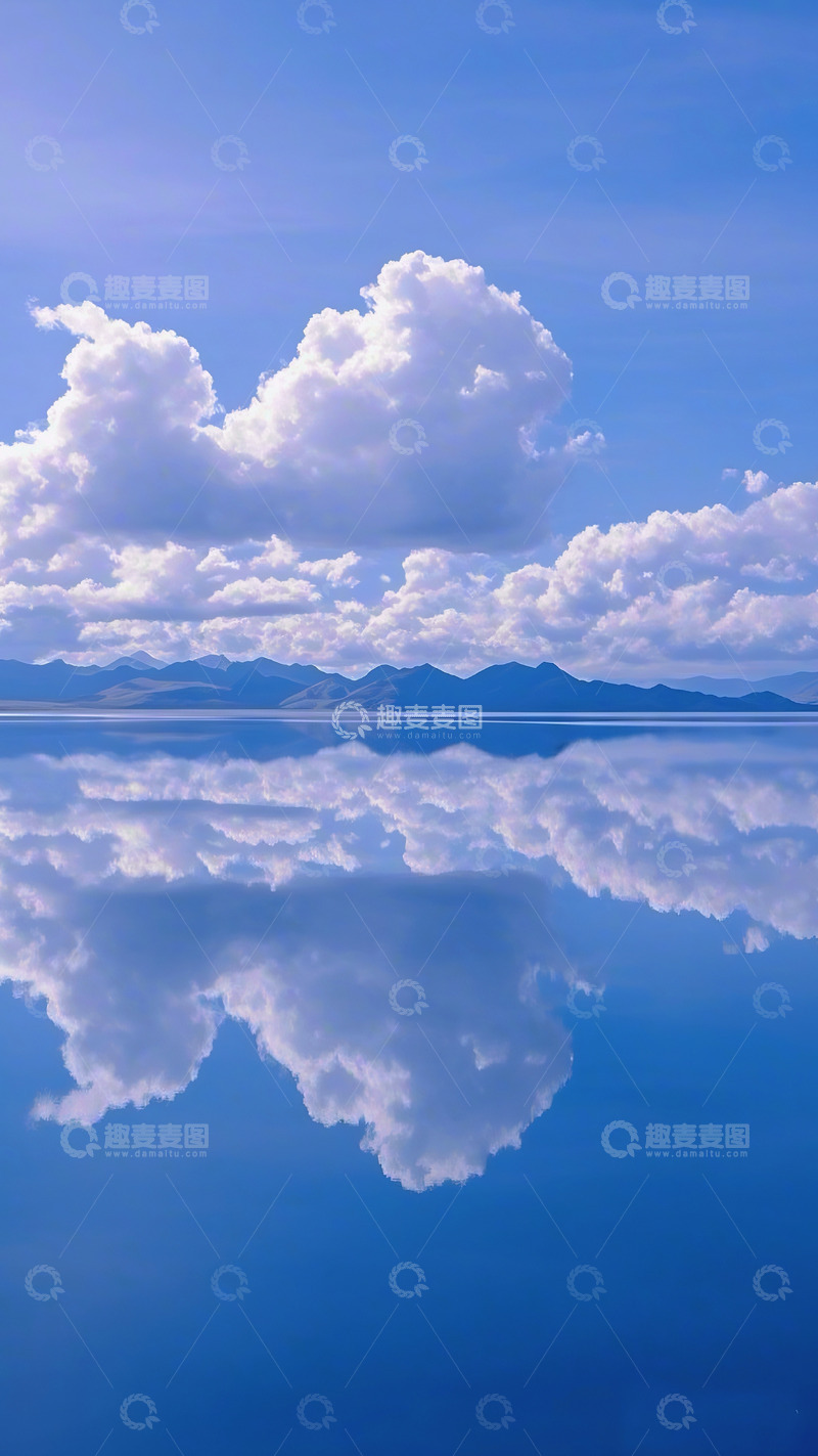 高清大图下载【趣麦麦图】无边无际的湖面