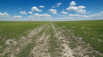 自然景观平原草原植被