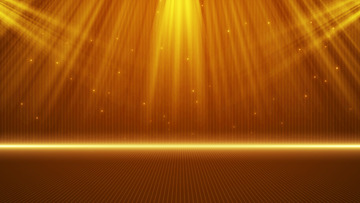 金色光线舞台年会晚会企业背景