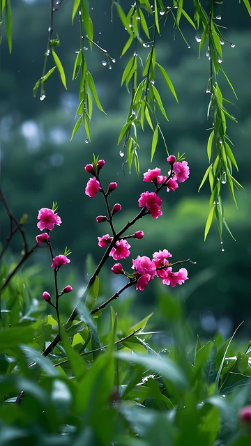 春日气息,春天的活力与希望