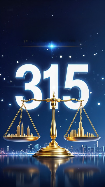 315城市守护天平海报背景