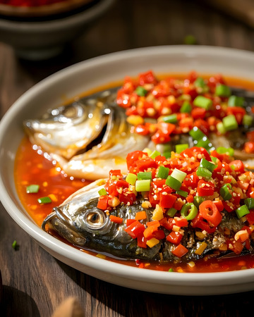 一盆剁椒鱼头