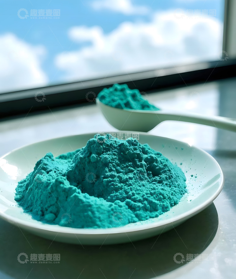 高清大图下载【趣麦麦图】藻蓝粉末藻蓝蛋白添加剂着色剂营养剂1
