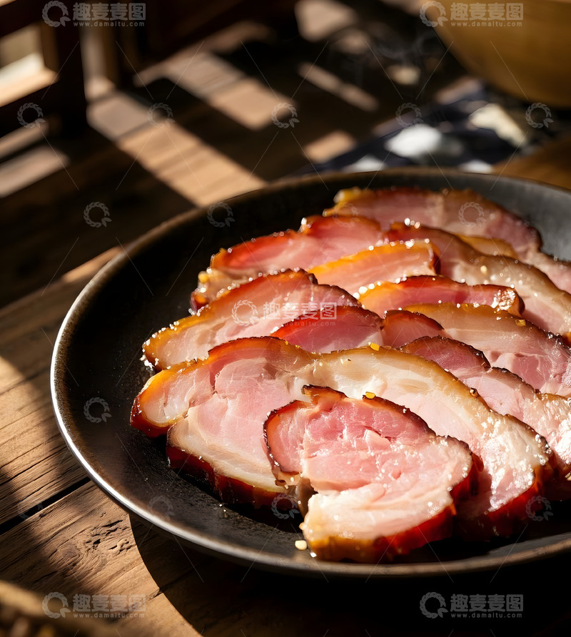 高清大图下载【趣麦麦图】传统风干腊肉川味腊肉土家腊肉2