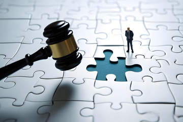 法槌下的拼图315权益日法律公正摄影图
