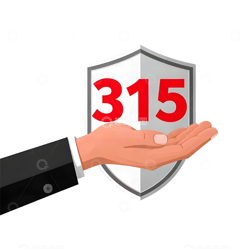 高清大图下载【趣麦麦图】手托的315数字标识