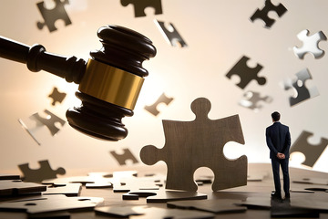 法槌下的拼图315权益日法律公正摄影图1