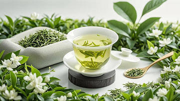 新茶上市茉莉花茶1