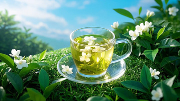 新茶上市茉莉花茶12